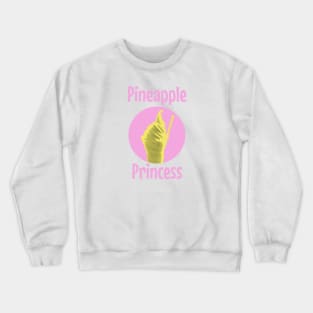 Pineapple princess alert Crewneck Sweatshirt